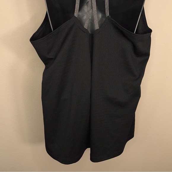 XL AVIA BLACK GREY GRAY SLEEVELESS TANK ATHLETIC ACTIVEWEAR STRETCH - Picture 11 of 13